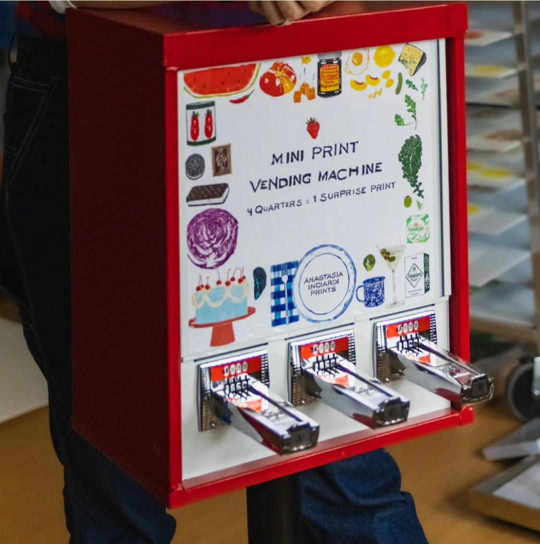 art print vending machine